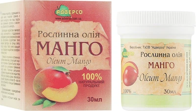 Натуральне масло "Манго" (тверде) - Адверсо 30ml (301959-31339118)