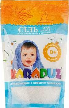 Сіль для ванн "Ромашка" - Карапуз 500g (178087-22402)