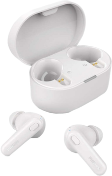 Słuchawki Philips TAT1108 True Wireless IPX4 White (4895229131767)