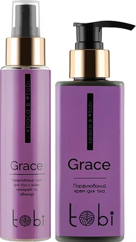 Набір для тіла "Grace" - Tobi (b/cr/200ml + b/spray/100ml) (1063560-64253)