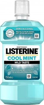 Ополіскувач для ротової порожнини "Свіжа м'ята", м'який смак - Listerine Cool 250ml (116695-18287)