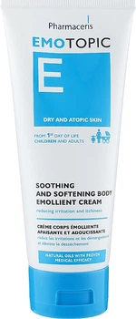 Емолентний інтенсивно живильний засіб 3в1 - Pharmaceris E Emotopic Soothing and Softening Body Emollient Cream 200ml