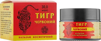 Бальзам косметичний "Тигр червоний" - Краса та Здоров'я 30ml (869222-32126)