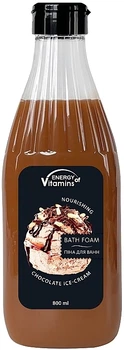 Шоколадная пена-шейк для ванн "Нежность кожи" - Energy of Vitamins 800ml (574673-31020773)