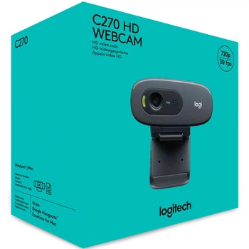 Веб-камера Logitech WebCam C270. 720P. (913-981312)