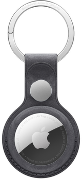 Skórzany brelok Apple do AirTag z pierścieniem do kluczy Black (MT2H3)