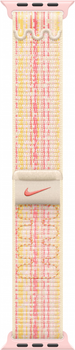 Pasek Nike Apple dla Apple Watch 45mm Starlight/Pink (MUJY3)