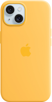 Panel Apple MagSafe Silicone Case dla iPhone'a 15 Sunshine (MWNA3)