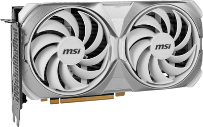 Karta graficzna MSI PCI-Ex GeForce RTX 4070 Super 12G Ventus 2X White OC 12GB GDDR6X (192bit) (2520/21000) (HDMI, 3 x DisplayPort) (RTX 4070 SUPER 12G VENTUS 2X WHITE OC)