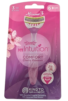 Бритва жіноча Wilkinson Sword My Intuition Comfort 6 шт (4027800318605)