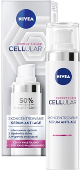 Сироватка для обличчя Nivea Cellular Expert Filler гіалуронова 40 мл (4006000054810)