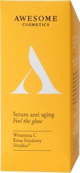 Serum do twarzy Awesome Cosmetics Feel the Glow anti-aging 30 ml (5905178796333)