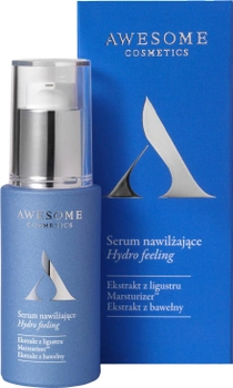 Serum do twarzy Awesome Cosmetics Serum Hydro Feeling nawilżające 30 ml (5905178796357)
