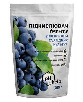 Минеральное удобрение подкислитель почвы для голубики и ягодных культур, 300г, Siarkopol (Сяркополь)
