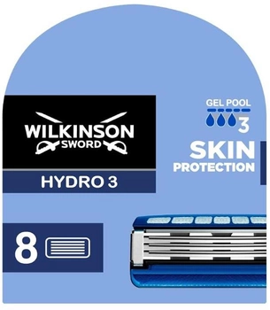 Змінні картриджі для бритви Wilkinson Sword Hydro 3 Skin Protection 8 шт (4027800402175)
