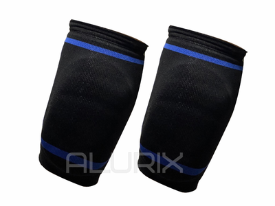 Налокотники волейбольные Schmilton Профи с защитной подушечкой M (черные)