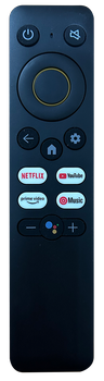 Пульт для IPTV, smart TV, Android тв приставок Realme REM-V2 4K smart google tv stick голосове керування [Bluetooth] - 6284