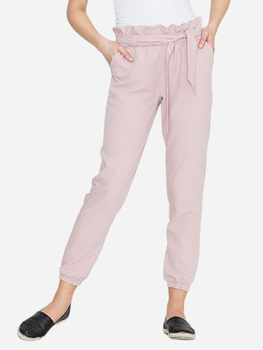 Spodnie damskie Lenitif K296 S Różowe (5902194321945)