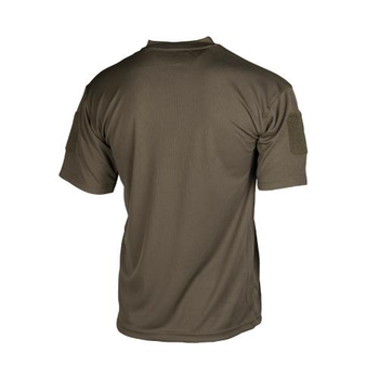 Футболка тактическая Mil-Tec Термоактивная Быстросохнущая S Олива QUICK DRY T-SHIRT OLIV (11081001-S)