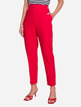 Spodnie damskie Stylove S296 S Czerwone (5903887661256)