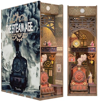 Книга Бук нук Епоха парі Румбокс Book Nook The Steam Age (6971683351250)