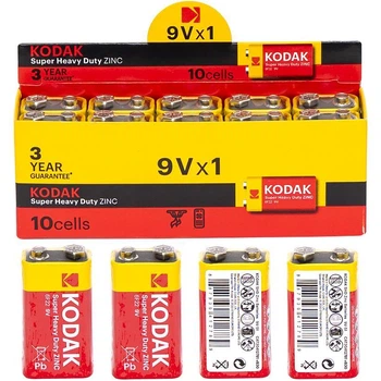 Батарейка Kodak Krona Super Heavy Duty 9v 10 шт