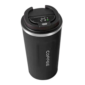 Термокружка RIAS EL-SW-1810 с датчиком температуры 510мл Black (3_04704)