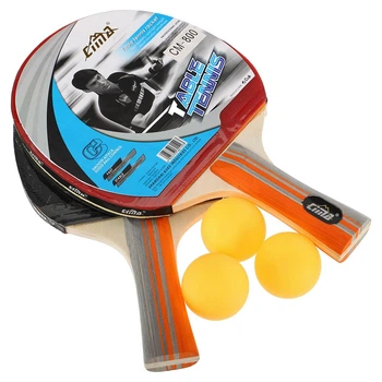 Набор для настольного тенниса с чехлом Cima Table Tennis 800 2 ракетки + 3 мяча