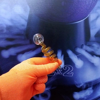Стеклянная трубка для курения Джимми Гокинс Compact Oil Orange Ø25 мм. (29716)