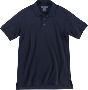 Футболка Поло тактическая с коротким рукавом 5.11 Tactical UTILITY SHORT SLEEVE POLO L Dark Navy