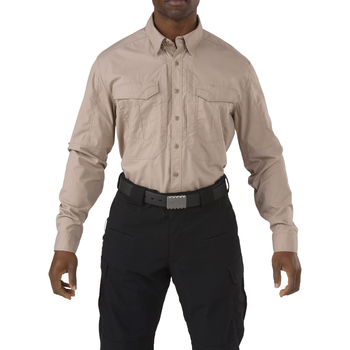 Рубашка тактическая 5.11 STRYKE™ LONG SLEEVE SHIRT L Khaki