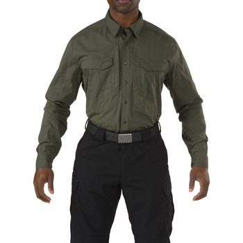 Рубашка тактическая 5.11 STRYKE™ LONG SLEEVE SHIRT XS TDU Green