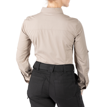 Рубашка тактическая женская 5.11 Tactical Women’s Stryke™ Long Sleeve Shirt XS Khaki