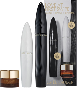 Zestaw Estee Lauder Love At First Swipe Krem pod oczy 5 ml + Tusz do rzęs 8 ml + Serum na noc do rzęs i brwi 6 ml (887167668157)