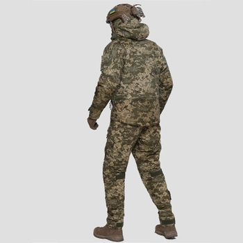 Комплект військової форми. Зимова куртка + штани з наколінниками UATAC Pixel M