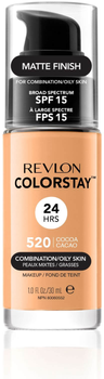 Podkład do twarzy Revlon Colorstay SPF 15 520 Cocoa 30 ml (309970002718)