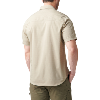 Рубашка тактическая 5.11 Tactical Aerial Short Sleeve Shirt XL Khaki