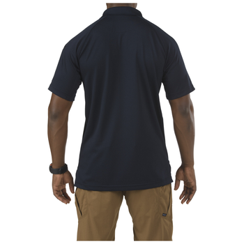 Футболка поло тактична з коротким рукавом 5.11 Tactical Performance Polo - Short Sleeve, Synthetic Knit M Dark Navy