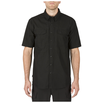 Сорочка тактична з коротким рукавом 5.11 Stryke ™ Shirt - Short Sleeve XS Black