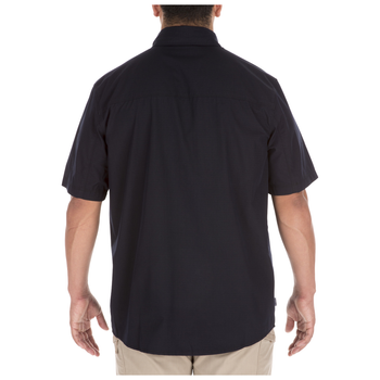 Рубашка тактическая с коротким рукавом 5.11 Stryke™ Shirt - Short Sleeve M Dark Navy