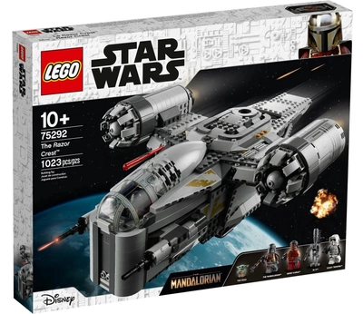 Zestaw klocków Lego Star Wars Mandalorian Transportowiec łowcy nagród 1023 elementów (75292)