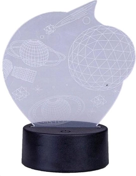 Zabawka z lampką nocną Norimpex Planety (5902444053008)