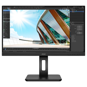 Монiтор AOC 27" u27P2 IPS 4K DP HDMI USB Pivot Black