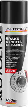 Очисник гальмівної системи AUTOLIVE A120 Brake and Parts Cleaner 650 мл (ALP120/650)