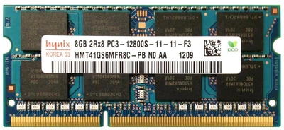 Модуль пам'яті Hynix DDR3 8Gb 1600MHz Sodimm (HMT41GS6MFR8C-PB)