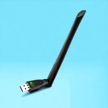 Сетевой высокоскоростной адаптер WIFI 6 / переходник FENVI 286 Мбит/с, USB 2.0, 2.4 ГГц для Windows, черный (80968130)