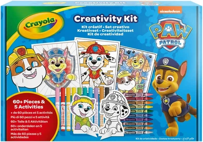 Большой набор для творчества Crayola 5 в 1 Paw Patrol 60 единиц (071662129408)