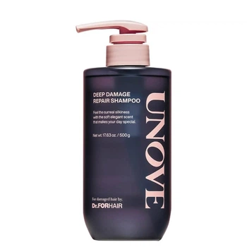 Відновлювальний шампунь для пошкодженого волосся Unove Deep Damage Repair Shampoo, 500 мл