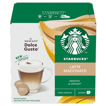 Кофе в капсулах Dolce Gusto Starbucks Latte Macchiato 6 шт