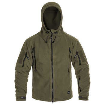 Куртка тактическая Helikon-tex Флисовое XL Олива PATRIOT JACKET - HEAVY FLEECE XL Olive Green (BL-PAT-HF-02-B06-XL)